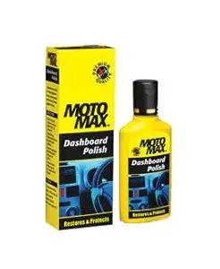 MOTOMAX Dashboard Polish 50 ml | Protects and Shines Interiors of Cars, Bike, Motorcycle | Instant Shine | Suitable for Fibre, Plastic Surfaces