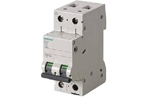 SIEMENS INTERRUTTORE MAGNETOTERMICO MODULARE 6KA 2P 40A 5SL62407BB