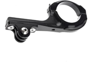 GOLITON Adaptateur Support en Aluminium de Guidon de Vélo Moto Montage pour GoPro HD Hero 2/3/Hero 3+