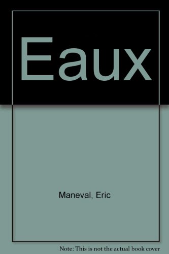 couverture de : Eaux