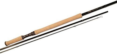 Fishoot Airflo Delta Classic Smooth Salmon Spey Line Casting Fishing Rod with 4 Salmon Polytips