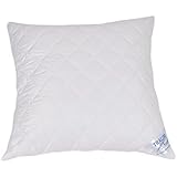 Traumnacht 03770379123, 3-Star Kopfkissen, weiches und bequemes Kopfkissen aus softer Microfaser, 80 x 80 cm, waschbar