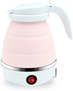 Finate Home Kitchen Appliances Portable Tea Coffee Hot Water Boiler Water Jug Folding Electric Kettle for Travel