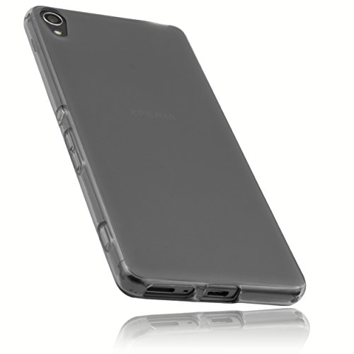 Preisvergleich Produktbild mumbi Schutzhülle für Sony Xperia XA Hülle transparent schwarz