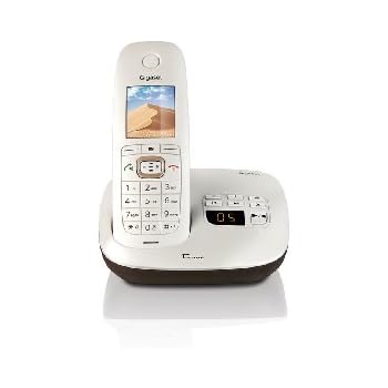 Siemens Gigaset C475 DECT Telefon – Mit Farbdisplay, Anrufbeantworter & Freisprechfunktion, Pianoschwarz
