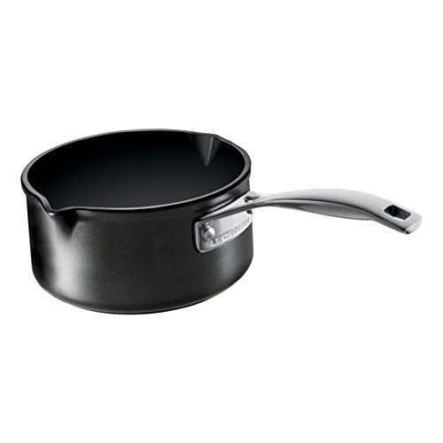 Le Creuset Casserole avec 2 becs verseurs en aluminium forgé, 16cm