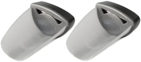 Aqueduck Faucet Extender, 2 Pack, Gray/Gray