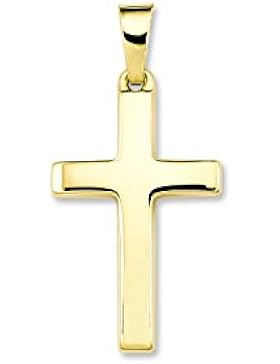 Amor Unisex-Anhänger Kreuz 333 Gelbgold 27 mm - 498173
