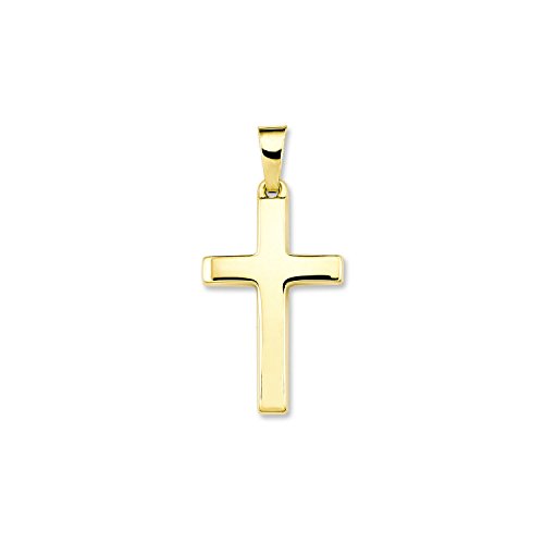 Amor Unisex-Anhnger Kreuz 333 Gelbgold 27 mm - 498173