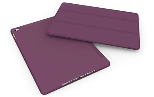Case for iPad Air 2 – KHOMO – PURPLE – Lila Violett Gehäuse mit doppeltem Schutz, ultra dunn und super leicht. Smart Cover Hulle Schutzhulle fur das neue Apple iPad Air 2 - 2