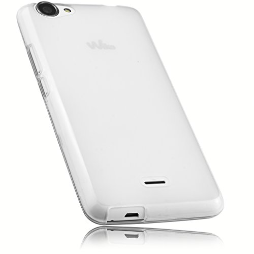 Preisvergleich Produktbild mumbi Schutzhülle für Wiko Rainbow Jam Hülle transparent weiss