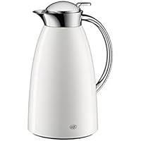 Alfi 3521211100 - Jarra térmica, metal, 1,0 litro, color blanco