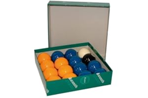 Billes Pool Aramith Jaune & Bleu 57 mm