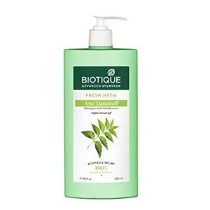 Biotique Bio Neem Margosa Anti Dandruff Shampoo and Conditioner, 650ml