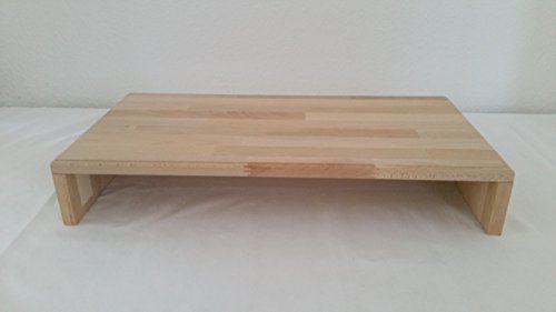 Monitorerhöhung Buche 50x30x10cm