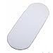 1x Moses Basket 100% Cotton Fitted Sheet White