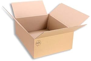 VERPACKUNG ROPER Faltkarton 400 x 300 x 150 mm Karton Schachtel Versandkarton Paketversand 25 Stück