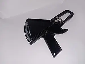 FLOVEIN SKIN FOLD CALIPER (TO MEASURE BODY FAT) (BLACK)