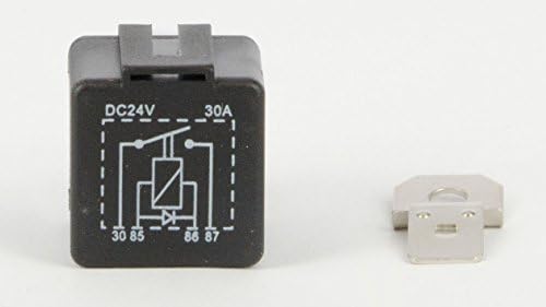 Relay 24V, 30A, Normally Open, with Diode and Bracket (Package unit: 10)