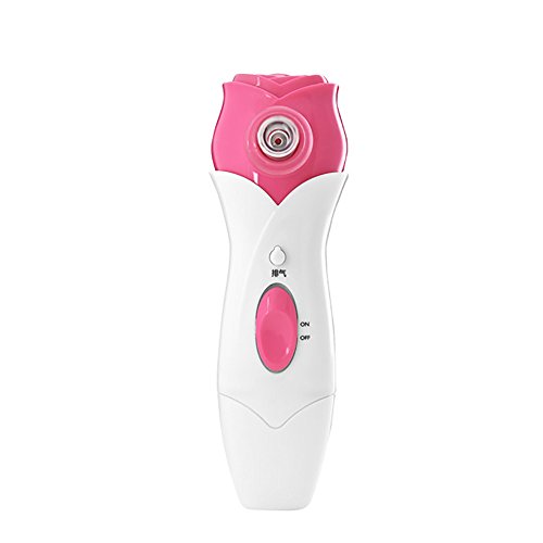 ETTG Facial Pink Electric Pore Suction Spots Cleanser Cleaner Blackhead Acne Pimple Spot Remover Skin Cleansing Tool