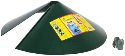 15'' Squirrel Baffle-Green