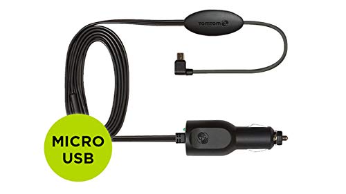 TomTom TMC receptor Cargador micro USB (adecuado para dispositivos de navegación TomTom, como GO, Start, Via, GO Basic y GO Essential)