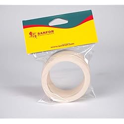 Sanfor 71128 10 Joints pour cafetière 6 tasses, caoutchouc, blanc