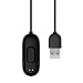 Produktbild SUNERLORY Ladekabel für Mi Band 4, USB Adapter Ersatzhalterung Magnetic TPE Line | Schwarzes Smart Armband tragbares Ladegerät