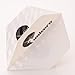 Produktbild UNICORN Q100 WEISS GERIPPTE DARTS FLIGHTS