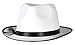 Produktbild Boland 04019 - Erwachsenenhut Mafia, Einheitsgröe, weiß/schwarz