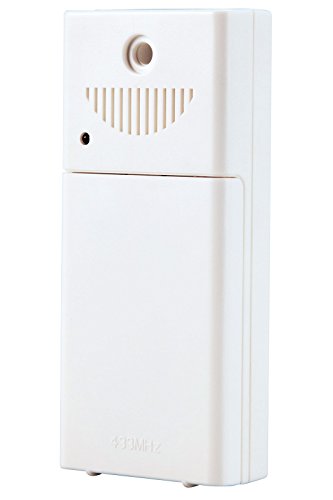 Alecto Funk Wetterstation Innen und Außensensor, Temperatur, Hygrometer, DCF-Funkuhr, Wettervorhersage, Barometer, Reichweite bis zu 100 m, schwarz, 14 x 14 x 14 cm, WS-1850 - 5