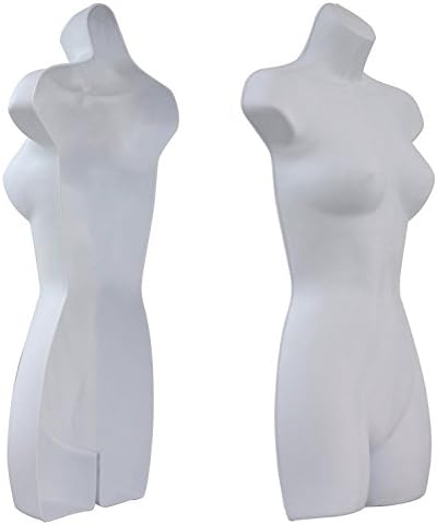 FEMALE / CHILD MANNEQUIN TORSO FULL BODY DISPLAY - MULTI COLOURS (Female, White)