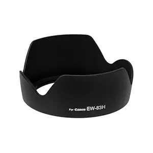 SUPERNIC Bayonet Lens Hood, for Canon EOS EF 24-105mm f/4L is USM (Replaces for Canon EW-83H) with microfiber cloth