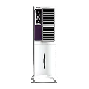 Hindware Snowcrest EIFFEL 42L Inverter Compatible Tower Air Cooler With Honeycomb Pad & Ice Chamber(Purple)