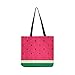 Produktbild Wassermelone Samen Haut Tapete Raster Leinwand Tote Handtasche Umhängetasche Crossbody Taschen Geldbörsen Für Männer Und Frauen Einkaufstasche