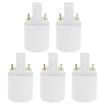 Tomtopp G23 to E27 Standard Base Adapters Lamp Base Bulb Holder Socket Converter