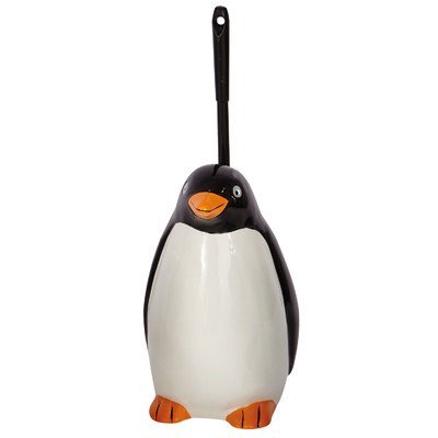 Freistehende Toilettenbürste und Halter