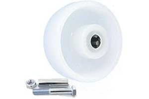 GUOML Zabi Roulettes de transport en polyamide Ø 80 mm pour camion, nylon, indice de charge 450, roue