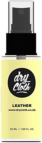 DryCloth Wateproof Leather Spray for Shoes Boots Handbags Jackets Sneakers - 1 x 50ml Water Repellent Spray Protects 2 Pairs of Shoes OR 1 Handbag - Premium Leather Care and Protection