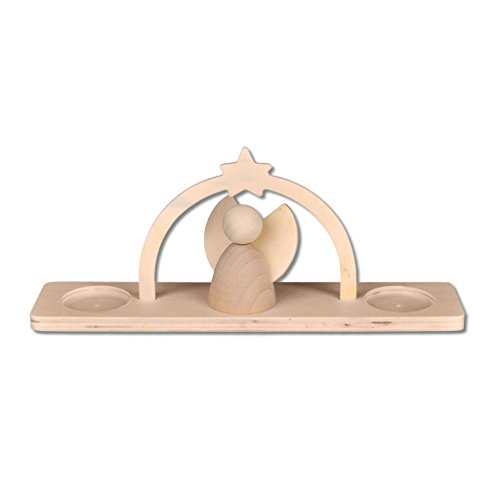 Preisvergleich Produktbild Schwibbogen Engelchen aus Holz zum Selbstgestalten