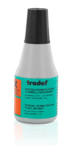 Preisvergleich Produktbild Stempelfarbe wasserfest schwarz 25 ml