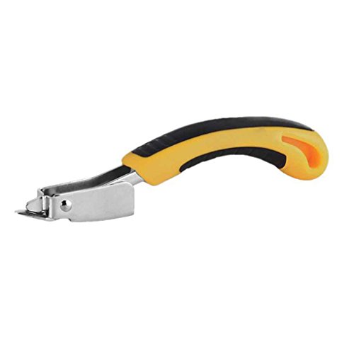 F-blue L'Alta qualità Professionale Spingere Stile Levapunti Heavy Duty Acciaio graffetta Facile Strumento di rimozione