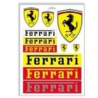 Preisvergleich Produktbild Set Pegatinas Ferrari