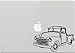 Produktbild Classic Truck Vinyl Decal Sticker Skin for Apple MacBook Pro Air 13 15 17 iPad, Die Cut Vinyl Decal for Windows, Cars, Trucks, Tool Boxes, laptops, MacBook - virtually Any Hard, Smooth Surface