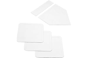 Oeab Baseball & Softball Base Set 5 Piece Rubber Field Bases for Kids & Adults Throw Down Bases for Baseball, Softball, Teeball, Kickball, Backyard, Practice