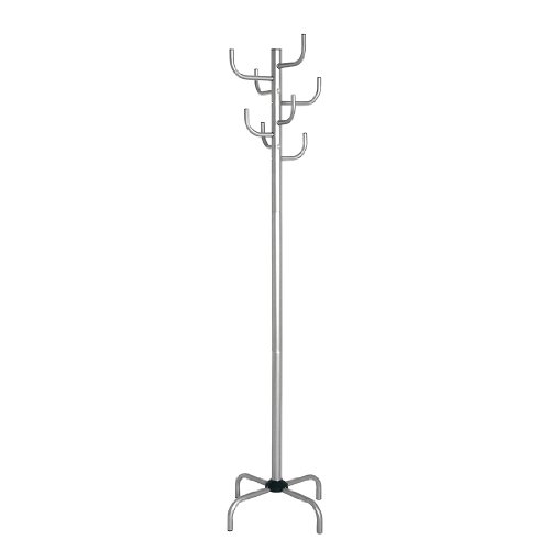HAKU Möbel 43110 Garderobenständer 47 x 47 x 180 cm, alu