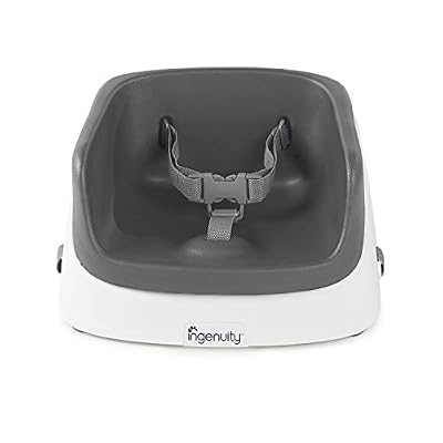 Ingenuity, Siège rehausseur de Chaise SmartCleanTM - Gris Ardoise