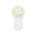 Produktbild Mini tragbare Tasche Fan, coolair Hand gehalten Reise Kühler Kühlung Mini Fans, Mini Faltbare Desktop Tisch Kühlung Hand Lüfter weiß