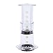 Produktbild Filterglas Espressomaschine Tragbare Cafe French Press Cafe Dosen für Aeropress Kaffeefilter Kaffeemaschine,White