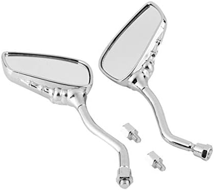 Left Right, Universal Motorcycle Mirrors, Skeleton Skull Style, Side Rear View Mirrors, Easy To Install